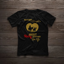 Mother And Daughter Best Riding Partner For Life T Shirt