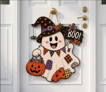 Happy Boo Halloween Ornament Gift For Door Hanger Decor