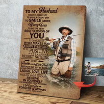 Today Is A Good Day Custom Canvas Gift