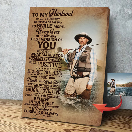 Today Is A Good Day Custom Canvas Gift